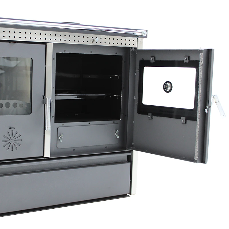 Cuisinière à Bois - MODERNA Cooky Luxe Rouge - 11 KW 6 Cuisinière à Bois - MODERNA Cooky Luxe Rouge - 11 KW – Image 4