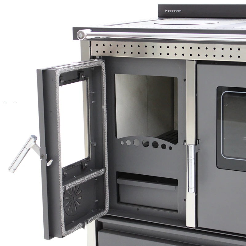 Cuisinière à Bois - MODERNA Cooky Luxe Rouge - 11 KW 7 Cuisinière à Bois - MODERNA Cooky Luxe Rouge - 11 KW – Image 5