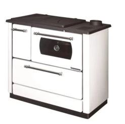 Cuisinière à Bois - MODERNA Cucina Luxe Blanc - 7.9 KW