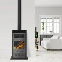 Poêle à Bois Avec Four - MODERNA Horno Luxe Gris - 10 KW 17 Poêle à Bois Avec Four - MODERNA Horno Luxe Gris - 10 KW -Supra Soldes moderna horno luxe gris 5065 6