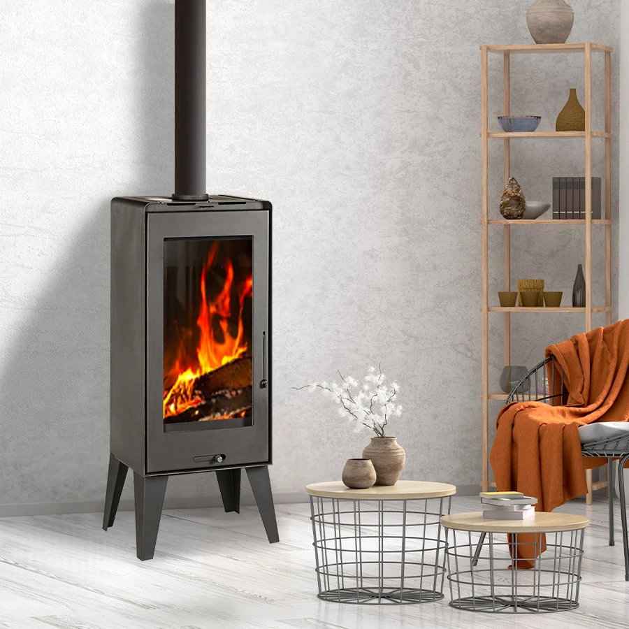 Poêle à Bois - MODERNA LONG QUATRO - 10,5 KW 3 Poêle à Bois - MODERNA LONG QUATRO - 10,5 KW