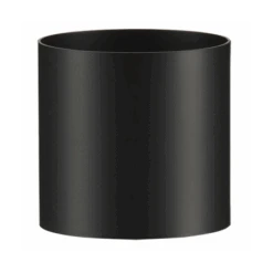 Adaptateur Acier 2 Mm Noir Mat De 180 Mm Diamètre - POUJOULAT - 50180938