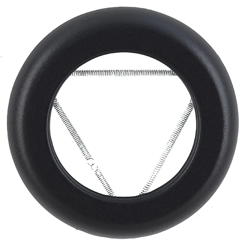 Rosace émaillée Noir Mat De Diamètre 100mm POUJOULAT - 56100970 3 Rosace émaillée Noir Mat De Diamètre 100mm POUJOULAT - 56100970