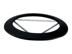 Rosace émaillée Noir Mat Ø 130 Mm – Poujoulat - 56130970