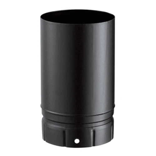 Tuyau émaillé Noir Mat De 25 Cm De Long Et 150 Mm De Diamètre - POUJOULAT - 56150903 3 Tuyau émaillé Noir Mat De 25 Cm De Long Et 150 Mm De Diamètre - POUJOULAT - 56150903