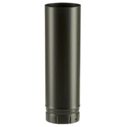 Supra Soldes 12 Tuyau émaillé Noir Mat 50 Cm Ø 150 Mm - Poujoulat - 56150904