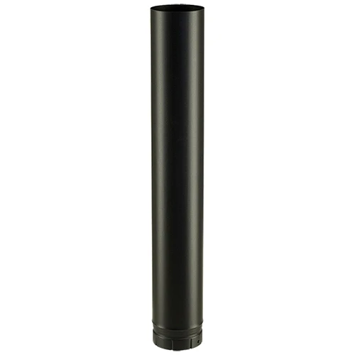 Tuyau émaillé Noir Mat 1 M Ø150 Mm Poujoulat 56150905 3 Tuyau émaillé Noir Mat 1 M Ø150 Mm Poujoulat 56150905