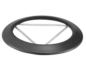 Rosace émaillée De Couleur Gris Mat Et De 100 Mm De Diamètre - POUJOULAT - 58100070 3 Rosace émaillée De Couleur Gris Mat Et De 100 Mm De Diamètre - POUJOULAT - 58100070