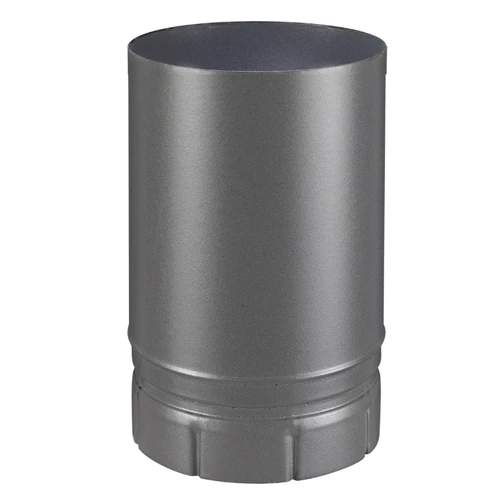 Tuyau émaillé Gris Mat 25 Cm De Long Et 150 Mm De Diamètre - POUJOULAT - 58150003 3 Tuyau émaillé Gris Mat 25 Cm De Long Et 150 Mm De Diamètre - POUJOULAT - 58150003