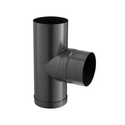 Supra Soldes 21 Té Tampon émaillé Gris Ø 150 Mm - Poujoulat - 58150055