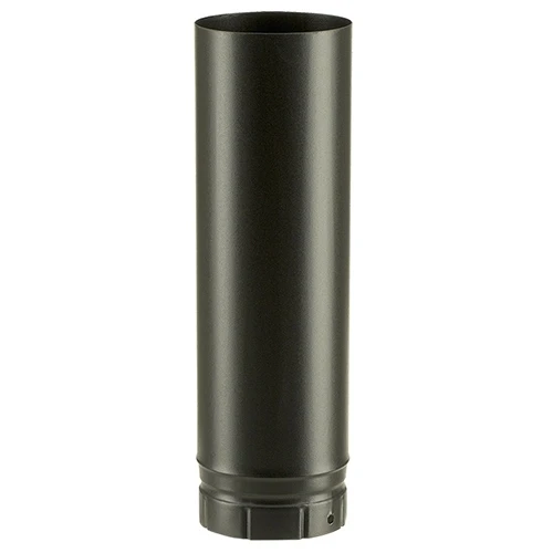 Tuyau émaillé Noir Mat 50 Cm De Long Et 200 Mm De Diamètre - POUJOULAT - 58200904 3 Tuyau émaillé Noir Mat 50 Cm De Long Et 200 Mm De Diamètre - POUJOULAT - 58200904