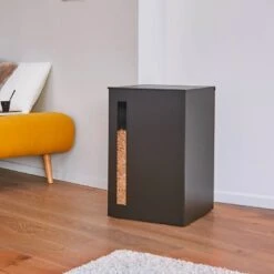 Réserve à Granulés - TITAN - NOIR - DIXNEUF 5 Réserve à Granulés - TITAN - NOIR - DIXNEUF -Supra Soldes range granules titan noir mis