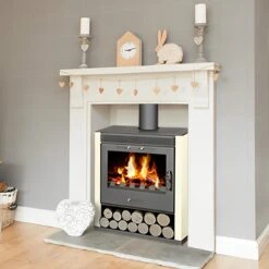 Poêle à Bois - BELLEZA RUBIN Ivoire - 13kW 18 Poêle à Bois - BELLEZA RUBIN Ivoire - 13kW -Supra Soldes rubin blanc 1